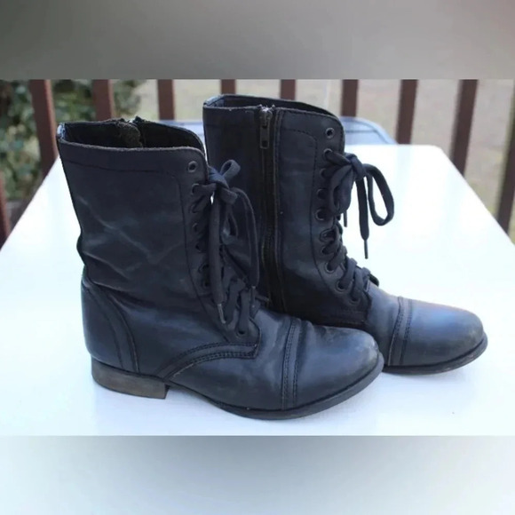 Steve Madden combat boots Troopa - Picture 1 of 14
